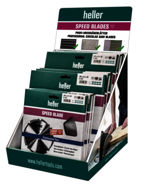 Heller Speed Blades Display