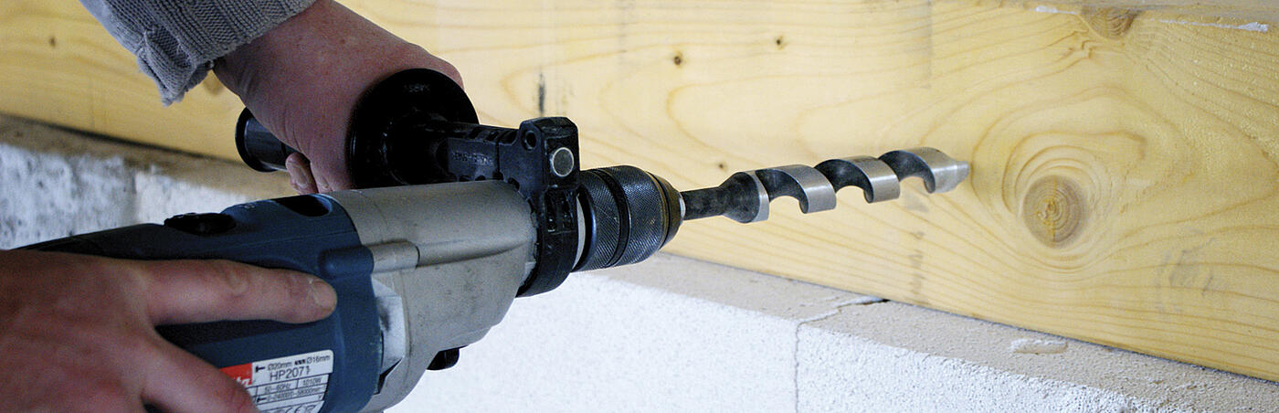 Holzbohrer 12 mm Schlangenbohrer ø 12 mm - Länge 230 mm